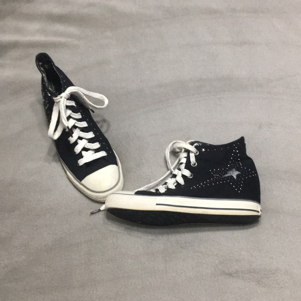Hidden wedge sneakers